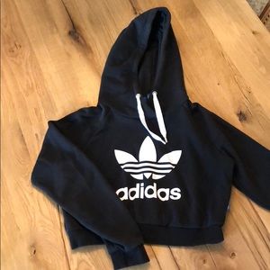 Adidas cropped sweater